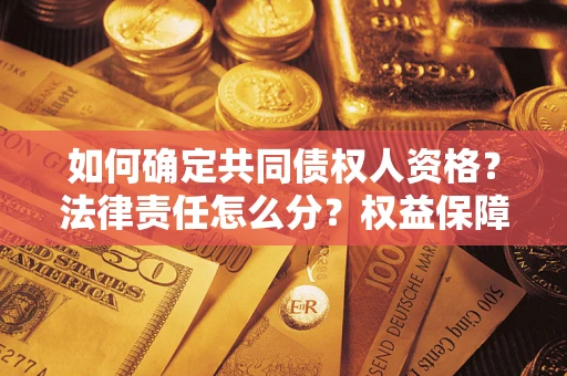济南如何确定共同债权人资格？法律责任怎么分？权益保障技巧揭秘！