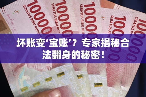 济南坏账变‘宝账’？专家揭秘合法翻身的秘密！