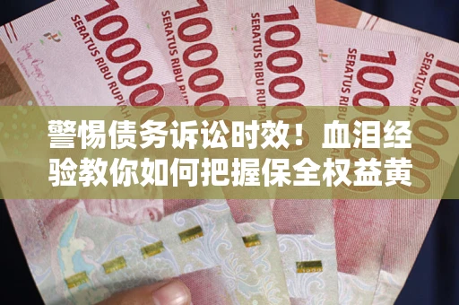 济南警惕债务诉讼时效！血泪经验教你如何把握保全权益黄金期