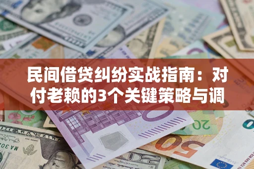 济南民间借贷纠纷实战指南：对付老赖的3个关键策略与调解盲区解析